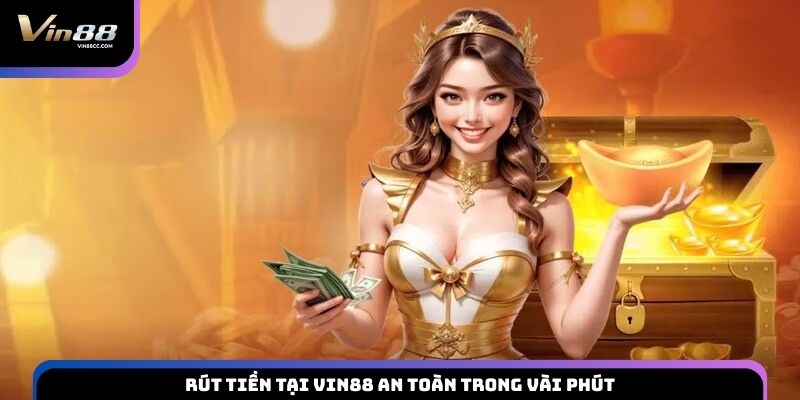 Rút tiền tại VIN88 an toàn trong vài phút